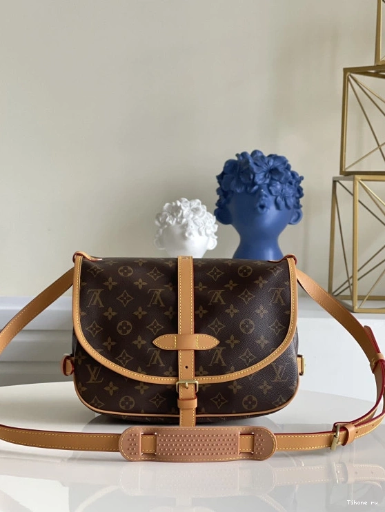 Affordable VUITTON Saumur LOUIS bag-28*11*20CM 0825
